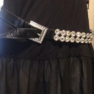 Rhinestone belt